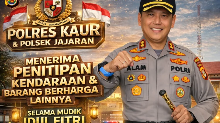 Layanan Penitipan Barang Gratis Polres Kaur jelang Mudik