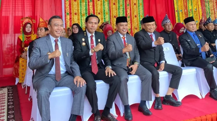 Bupati Kaur Hadir Upacara HUT Kota Bengkulu Tahun 2026