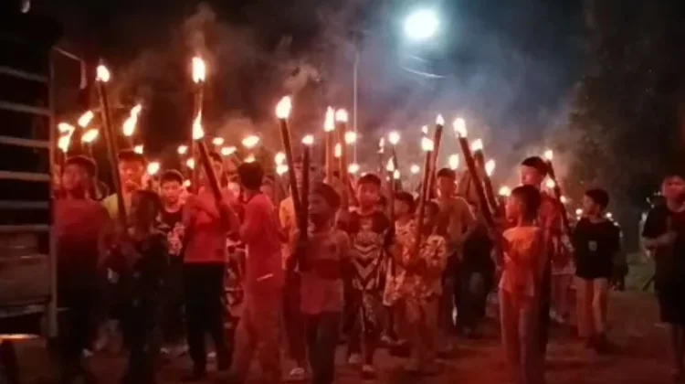 Pemuda Muhammadiyah Sekunyit gelar Takbir Keliling