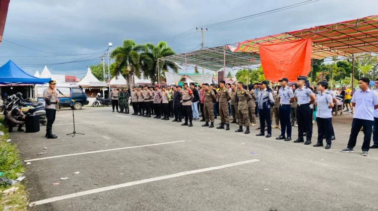 Polres Kaur Perketat Keamanan Malam Takbiran dengan Pola Humanis