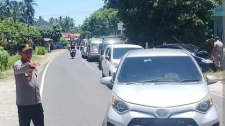 Kapolsek Turun Tangan, Kemacetan Laguna Mulai Terurai