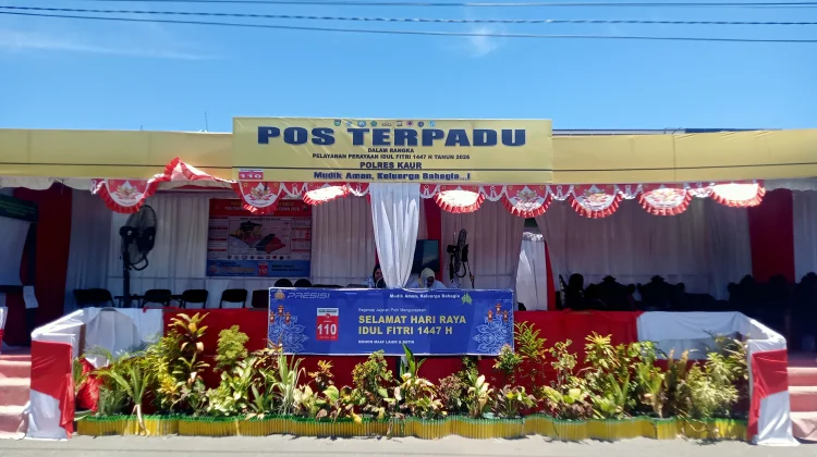 Lalin Jalinbar di Kaur Terpantau Masih Ramai