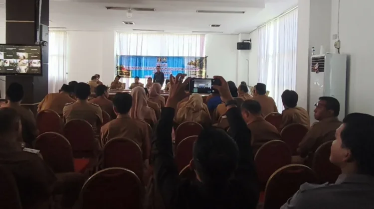 Sekda Kaur Ingatkan ASN Dilingkungan Pemkab Kaur Tingkatkan Kedisiplinan