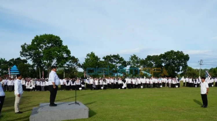 Bupati Bengkulu Selatan Pimpin Apel Perdana Paska Libur Idul Fitri
