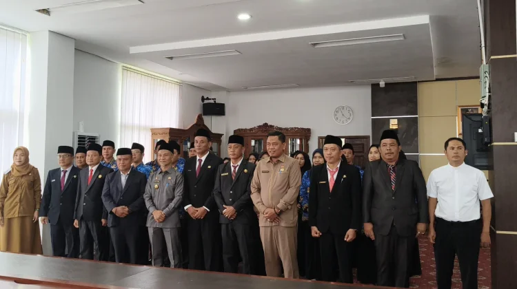 Wakil Bupati Kaur Lantik 32 Pejabat Eselon III dan IV Pemkab Kaur
