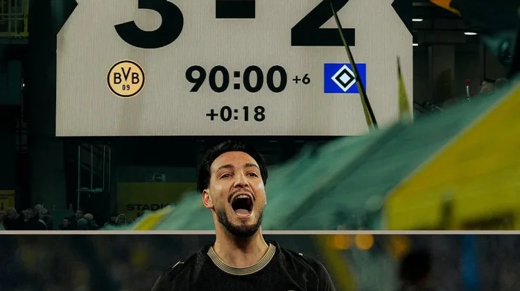 Comeback, Dortmund Menang 3-2 Atas Hambourg