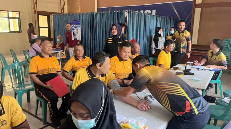 Jaga Performa Anggota, Polres Kaur Gelar Pemeriksaan Kesehatan Berkala