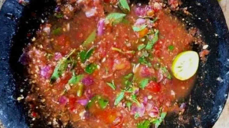 Mencoba Kelezatan Sambal Seruit Khas Lampung