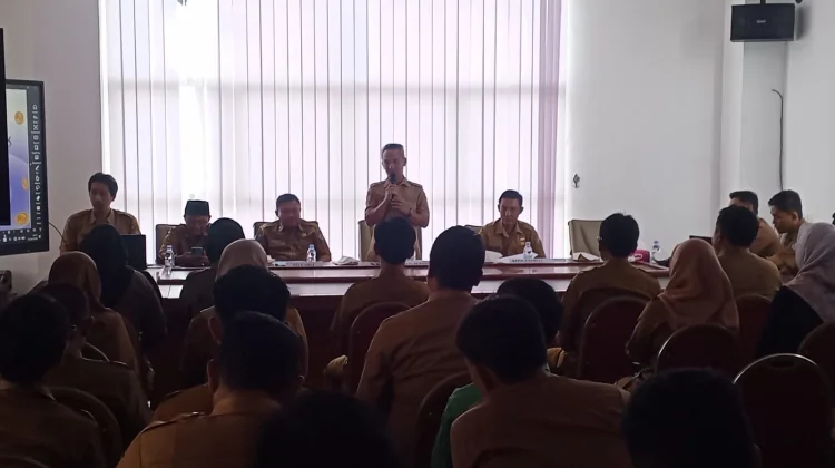 Pemkab Kaur Rapat Evaluasi bersama Satgas PAD Kabupaten Kaur