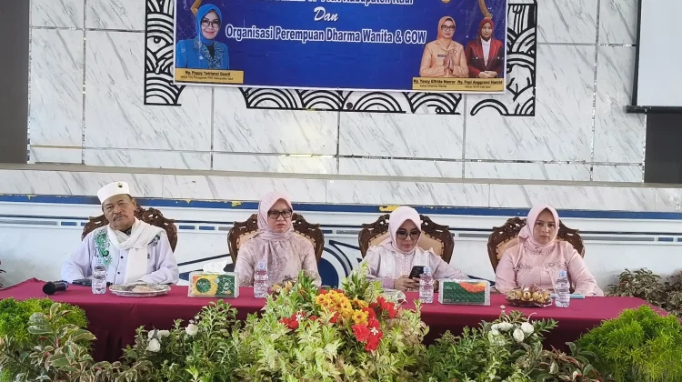 Pererat Tali Silaturrahmi DWP Pemkab Kaur Gelar Halalbihalal