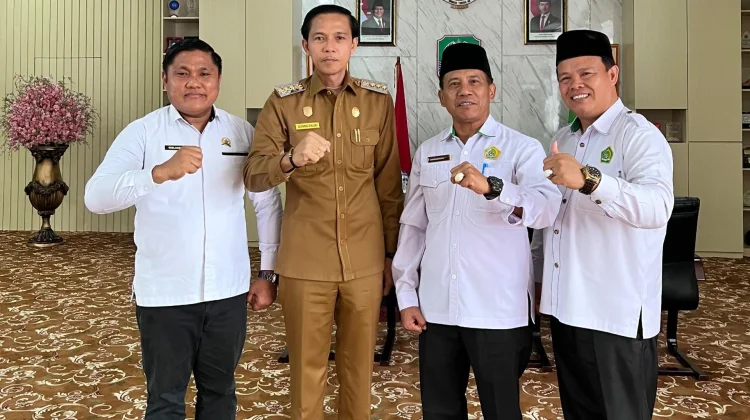 Jalin Sinergitas Kakan Kemenag Kaur Audensi Bersama Bupati