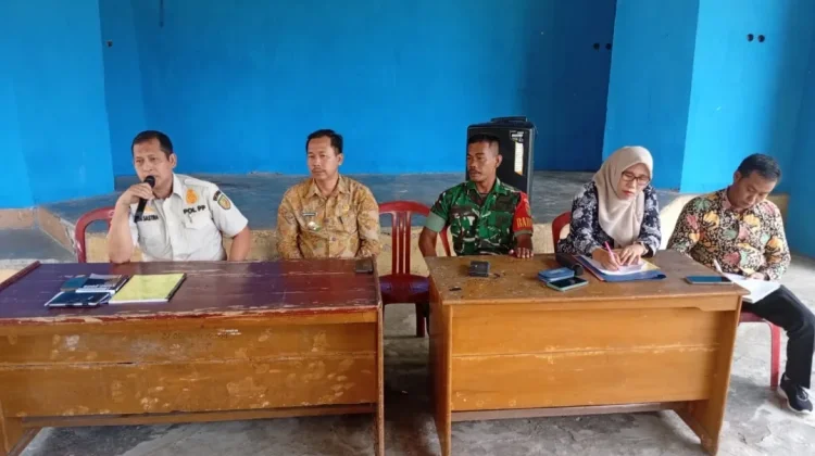 Babinsa Kaur Utara Ikuti Rapat Pembentukan Satgas Hewan Ternak