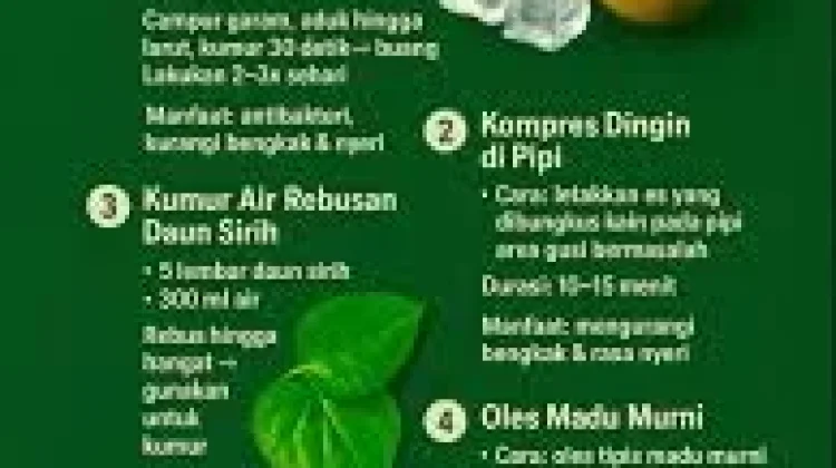 Atasi Gusi Bengkak dengan Cara Sederhana dan Efektif