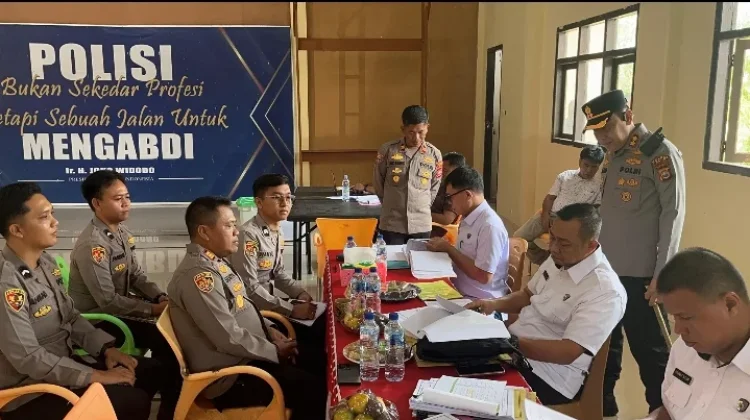Audit Kinerja Polres Kaur Ditekankan Tingkatkan Profesionalisme.