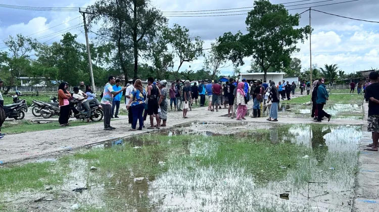 Relokasi Pedagang TPI Pulau Baai Bengkulu Berjalan Tertib