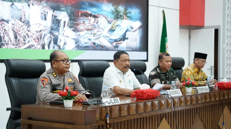 Perkuat Sinergi Kesiapsiagaan, Pemprov Bengkulu dan Korem 041/Gamas Antisipasi An