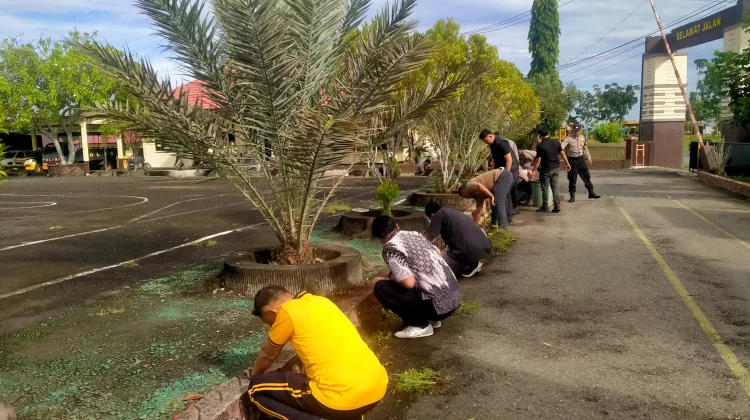 Polres Kaur Giatkan Program ASRI demi Lingkungan Nyaman