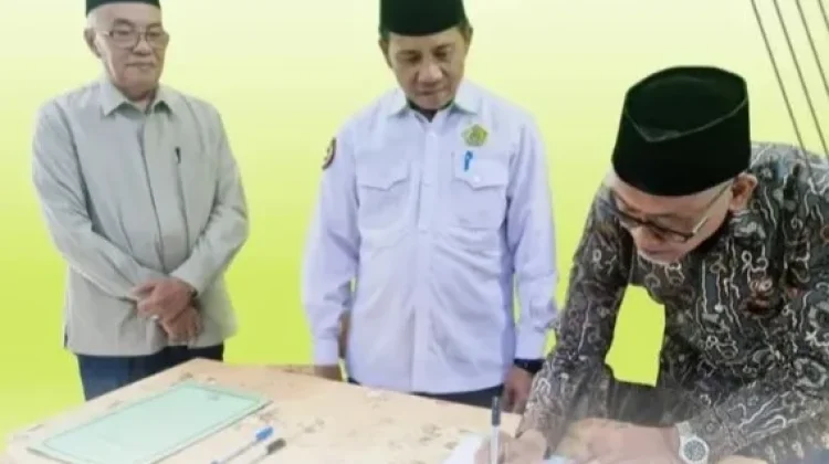 Maksimalkan Pengelolaan Zakat Kemenag Kaur Jalin Kerja Sama Dengan Baznas Kaur