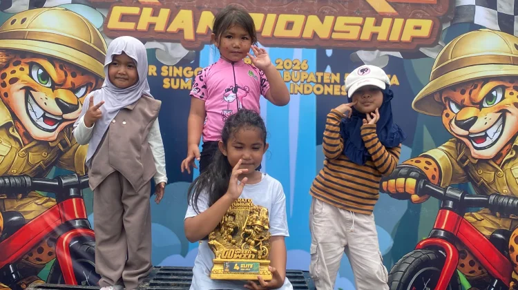 Atlet Cilik Bengkulu Ikuti Sarato Runbike Championship 2026 di Sumatra Barat