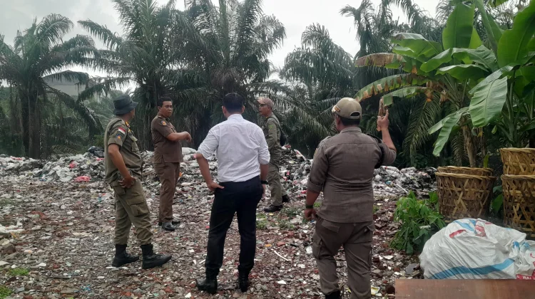 Satpol PP Kota Bengkulu Tinjau Lokasi TPS Liar, Respon Cepat Keluhan Warga