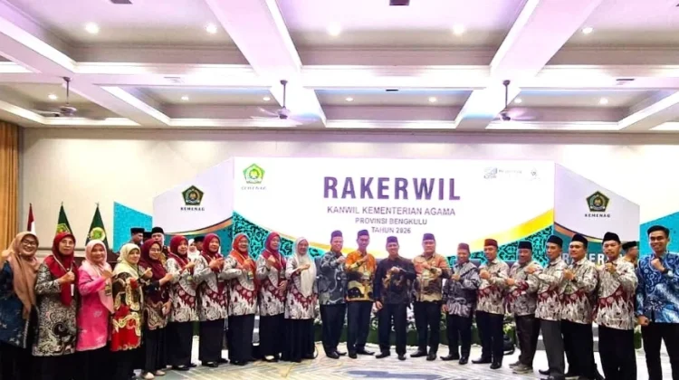 Kepala Kementerian Agama Kabupaten Kaur Hadir Rakerwil Bersama Kanwil Provinsi