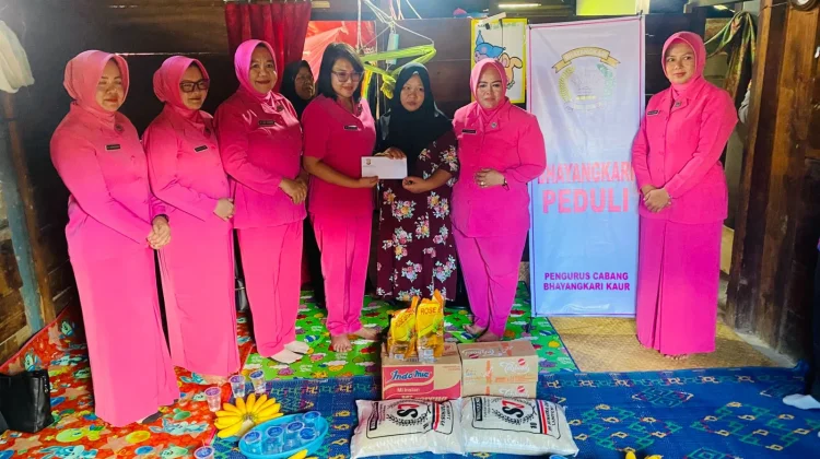 Wujud Empati, Ketua Bhayangkari Kaur Rangkul Keluarga Korban Kekerasan Seksual
