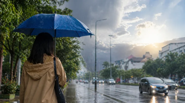 Payung dan Jaket Jadi Andalan saat Musim Pancaroba