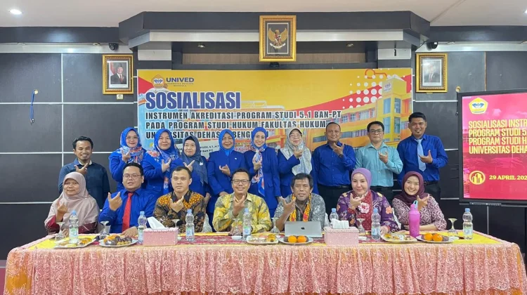 Sosialisasi  Akreditasi 5.1 BAN-PT Digelar di Fakultas Hukum Unived Bengk