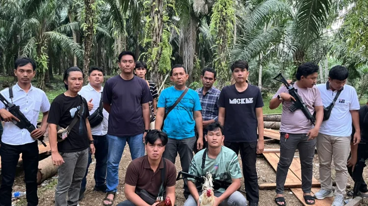 Sat Reskrim Polres Kaur Gerebek Arena Judi Sabung Ayam di Wilayah Tanjung Kemuning