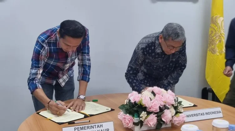Pemkab Kaur Jalin MOU Bersama Universitas Indonesia