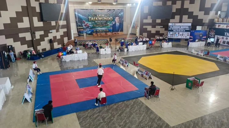 Kejurnas Liga Taekwondo Bengkulu Series 1 2026 Sukses Digelar