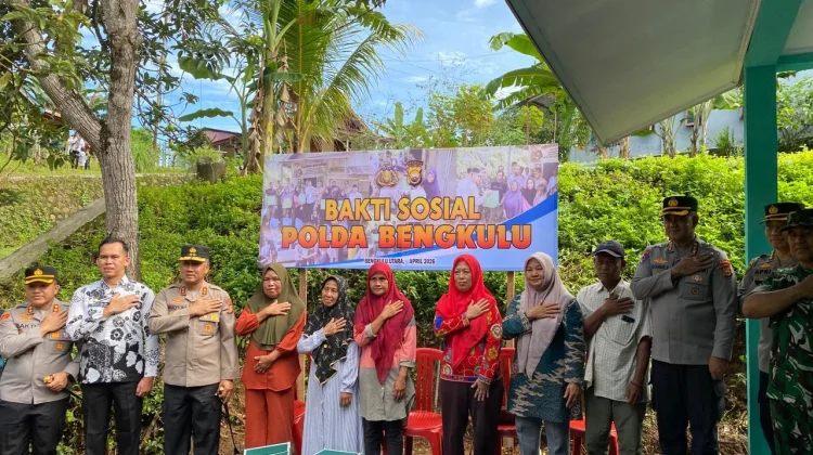 Kapolda Bengkulu Resmikan Bedah Rumah ke-70 di Bengkulu Utara