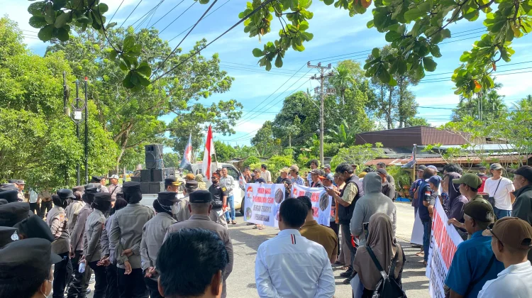 Aksi GPPB di DPRD Kota Bengkulu Soroti Parkir