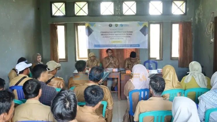 Diskominfo Bengkulu Selatan Sosialisasikan Sertifikat Elektronik