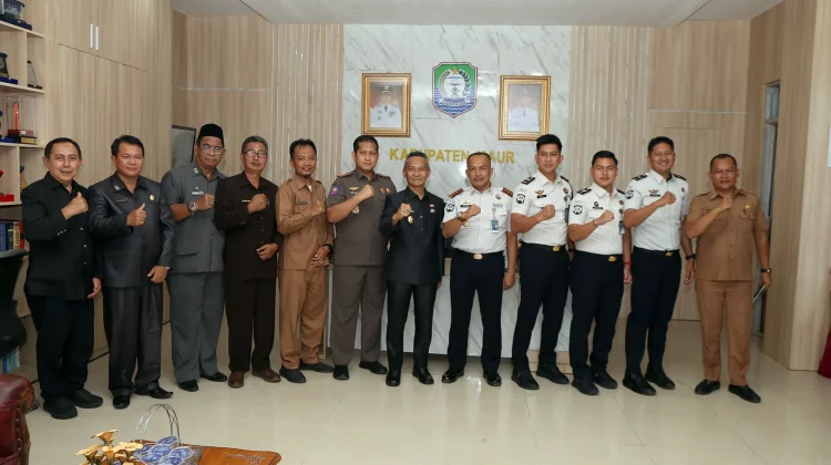 Wakil Bupati Kaur Sambut Kunker Kepala Rutan Kelas IIB Manna