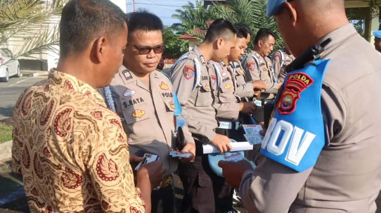 Perkuat Kedisiplinan, Bid Propam Polda Bengkulu Gelar Supervisi di Polres Kaur