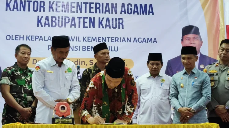 Kakanwil Apresiasi Sinergitas Kemenag Bersama Pemkab Kaur