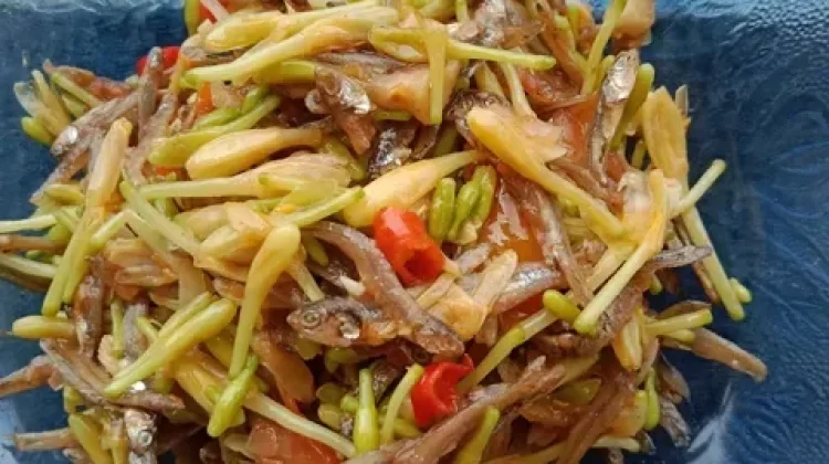 Tips Masakan Harian: Tumis Teri Bunga Pepaya Gurih dengan Rasa Khas