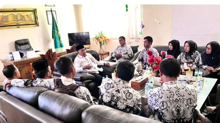 Kementrian Agama Kaur Pertemuan Dengan Seluruh Guru PAI Se-kabupaten Kaur