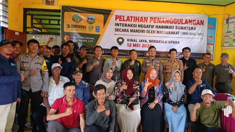 BKSDA Bengkulu Edukasi Warga Kinal Jaya Cegah Konflik Harimau Sumatera
