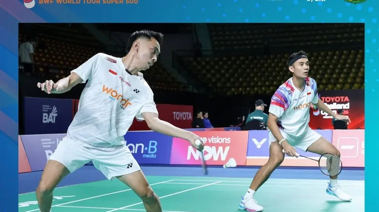 Thailand Open 2026 : Bagas/Putra Disingkirkan Unggulan Pertama