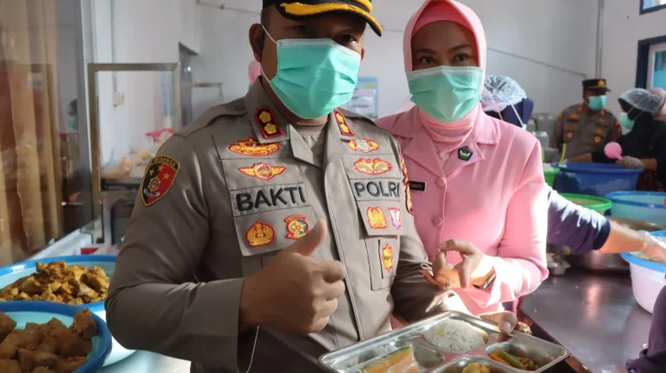 Kapolres Bengkulu Utara Cek Dapur SPPG, Pastikan Standar Gizi dan Kebersihan