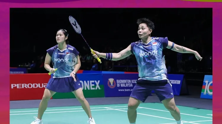 Apri/Lanny Menangi Laga Perang Saudara di Babak 32 Besar Malaysia Masters 2026