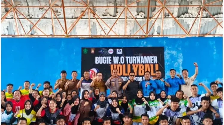 Turnamen Voli Bugi W.O Resmi Dibuka, Jadi Ajang Pencarian Atlet Muda Lebong