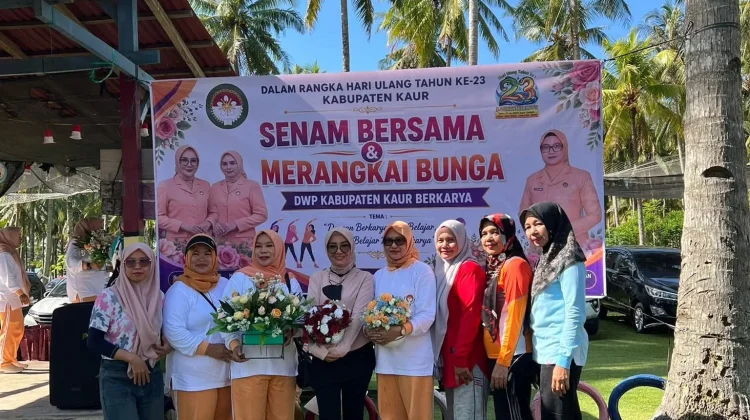 DWP Kaur Gelar Lomba Merangkai Bunga Semarakkan HUT ke-23 Kabupaten Kaur
