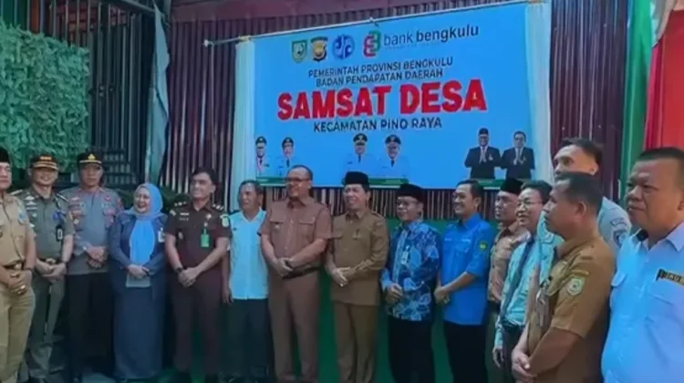 Sekda Bengkulu Selatan Luncurkan Layanan Samsat di Pino Raya
