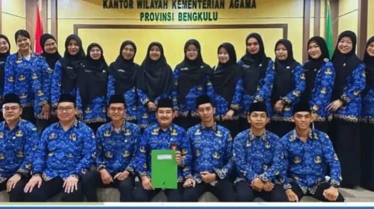 27 PNS Formasi 2024 Kemenag Kaur Dilantik Menjadi PNS Penuh