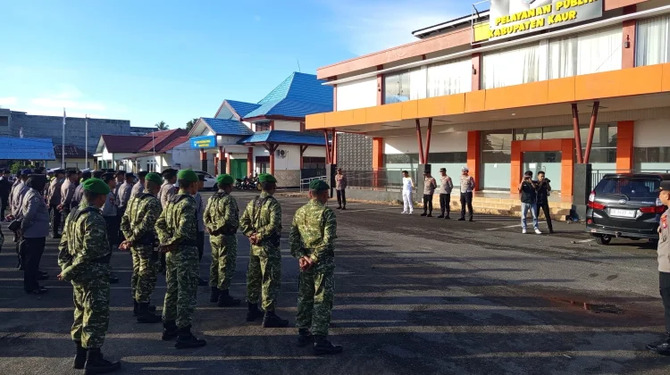 Kawal HUT Kaur ke-23, Polres Kaur Siagakan Pengamanan Terpadu Festival Gurita 2026
