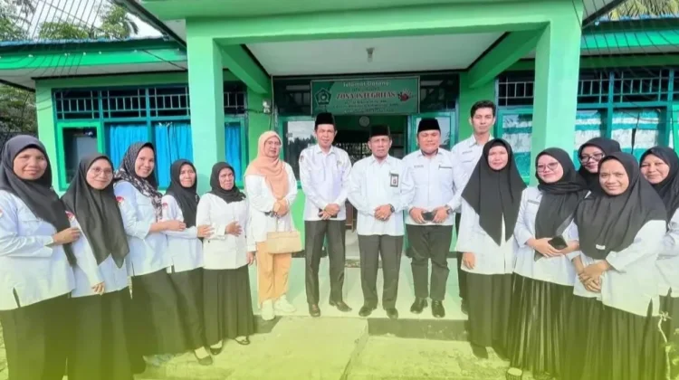 Kepala Kemenag Kaur Kunjungi KUA Kaur Tengah Berikan Pembinaan dan Motivasi