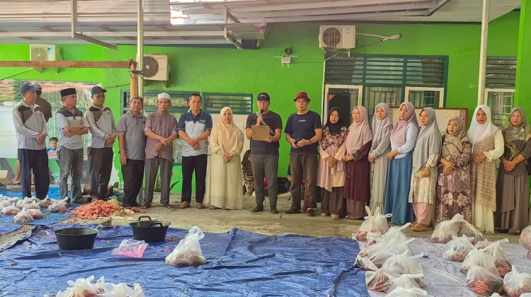 Idul Adha Jajaran Kemenag Bengkulu Selatan Qurban 7 Ekor Sapi